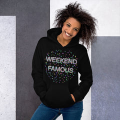 Weekend Famous Confetti Unisex Hoodie