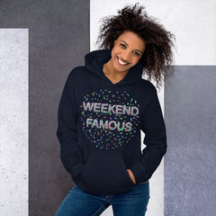 Weekend Famous Confetti Unisex Hoodie