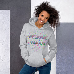 Weekend Famous Confetti Unisex Hoodie