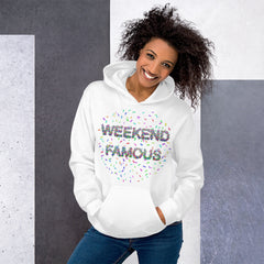 Weekend Famous Confetti Unisex Hoodie