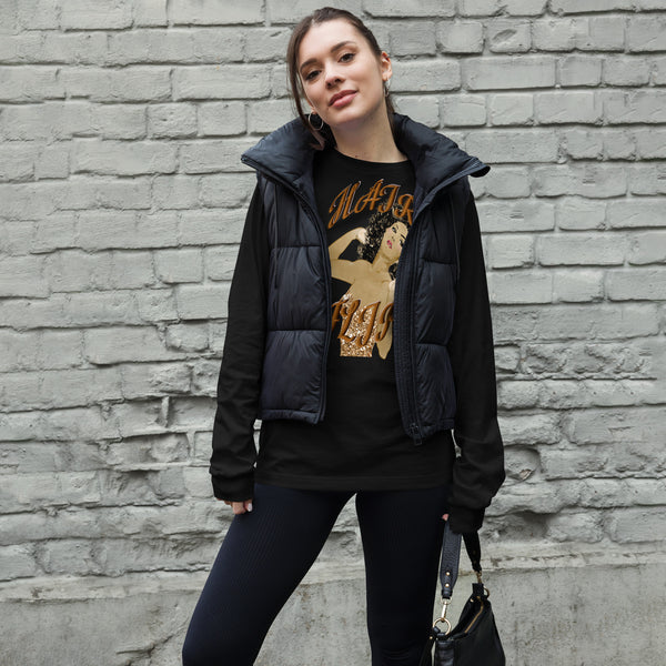 Hair Flip Unisex Long Sleeve Tee