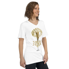 Weekend Vibes Unisex Short Sleeve V-Neck T-Shirt