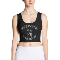 Weekend Famous W/ Singer Crop Top Black
