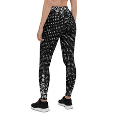 Faux Diamond Bling Leggings