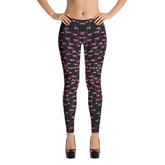 Weekend Famous Ribbons Of Hope Leggings