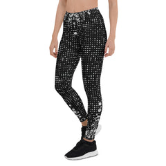 Faux Diamond Bling Leggings