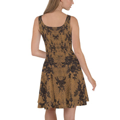 Weekend Famous Faux Lace Dress Bare