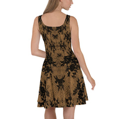 Weekend Famous Faux Lace Dress Bare