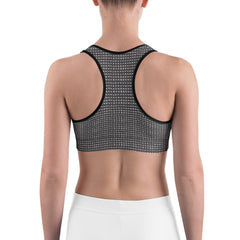 Faux Spike Sports bra