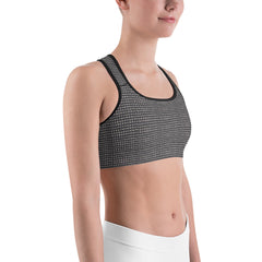 Faux Spike Sports bra