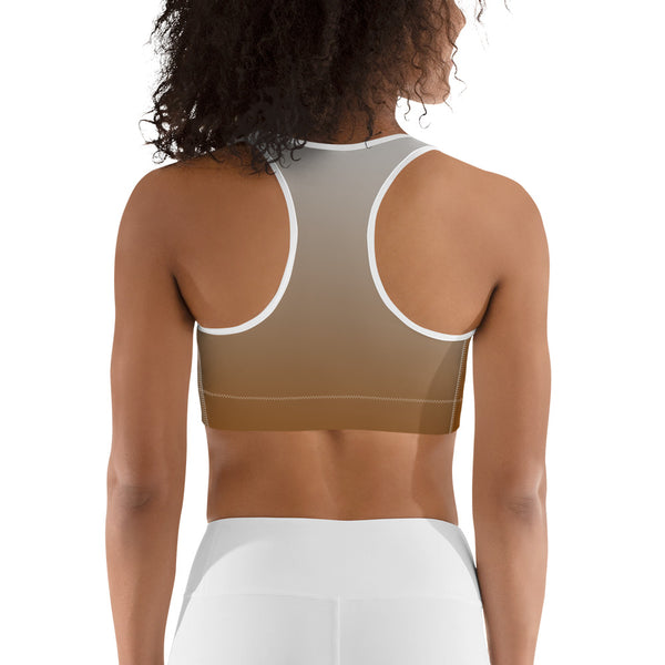 Ombre Sports bra Bronze