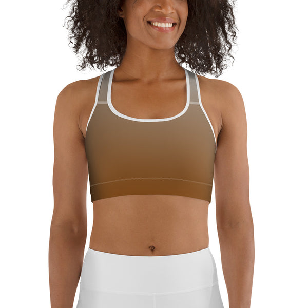 Ombre Sports bra Bronze