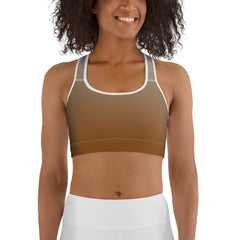 Ombre Sports bra Bronze