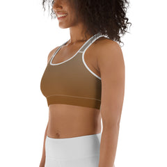 Ombre Sports bra Bronze