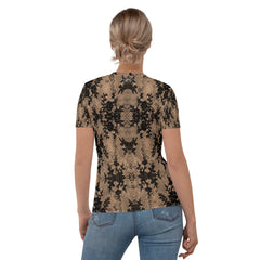 Weekend Famous  Faux Lace Women's T-shirt Bare
