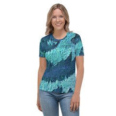 Weekend Famous Blue Green Women's T-shirt