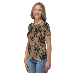 Weekend Famous  Faux Lace Women's T-shirt Bare
