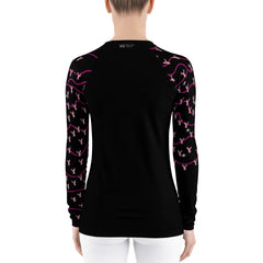 Ribbons Of Hope Women's Rash Guard [The Sleeves]