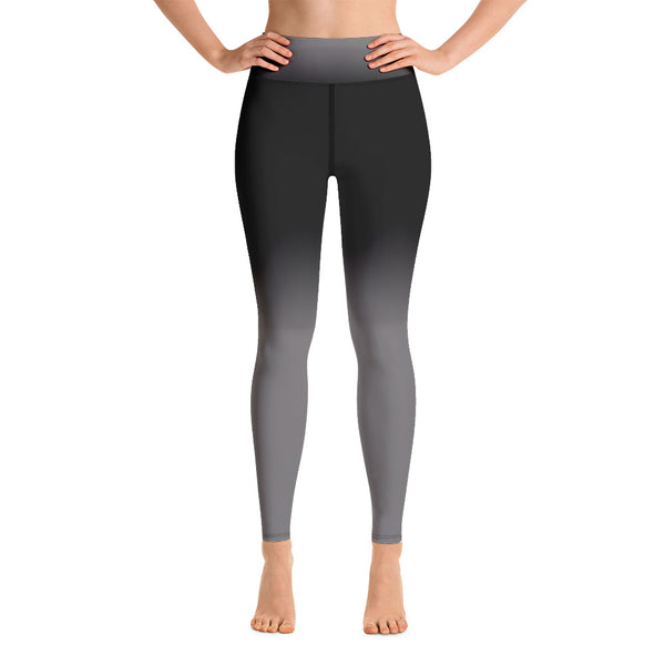 Weekend Famous Ombre Yoga Leggings Black/Grey