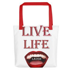 Live Life and Laugh Tote bag