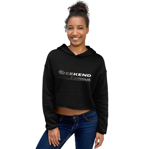 Weekend Famous Crop Hoodie